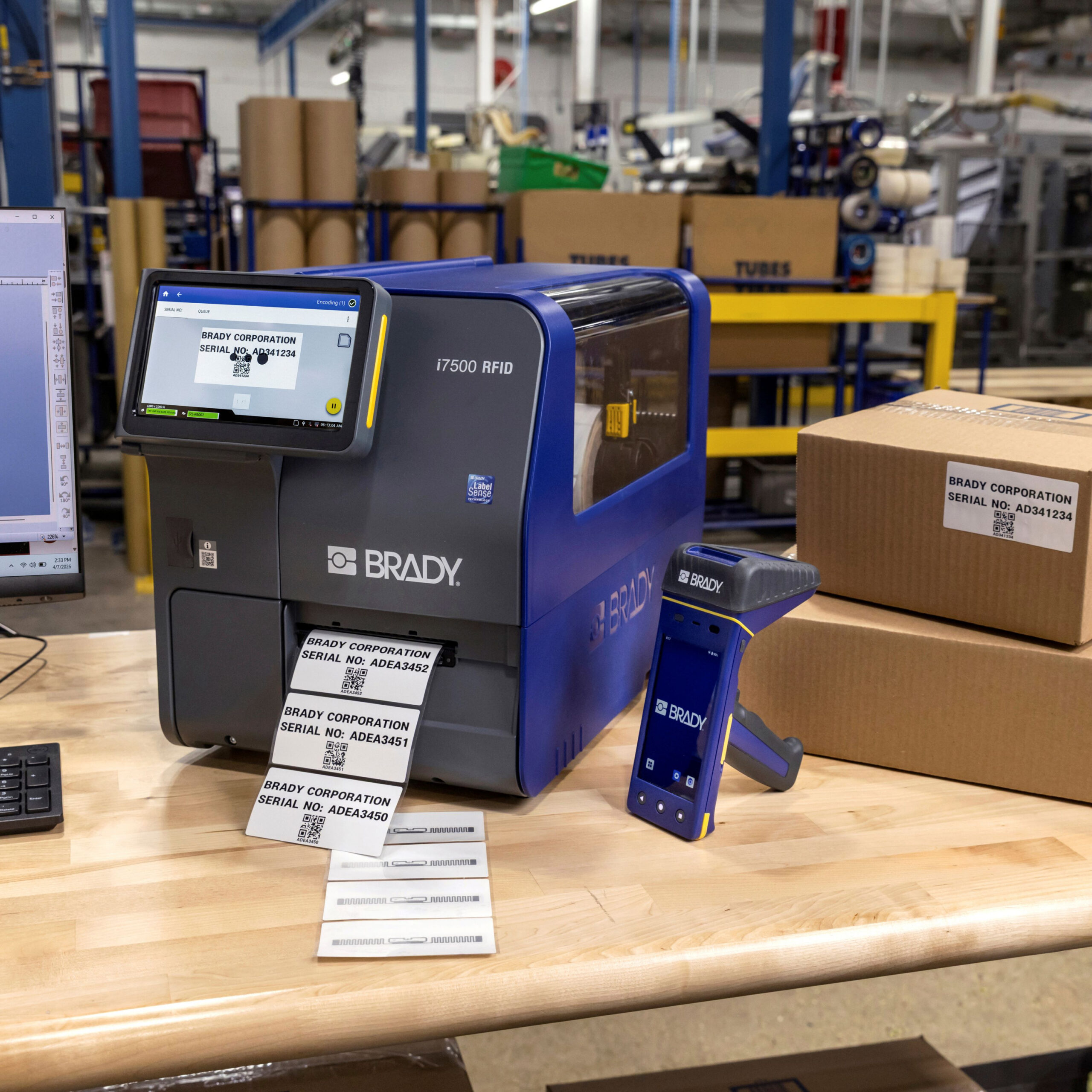 Brady unveils RFID printer designed to cut setup waste