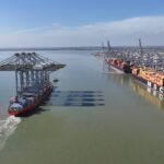 DP World expands UK port capacity with four new quay cranes