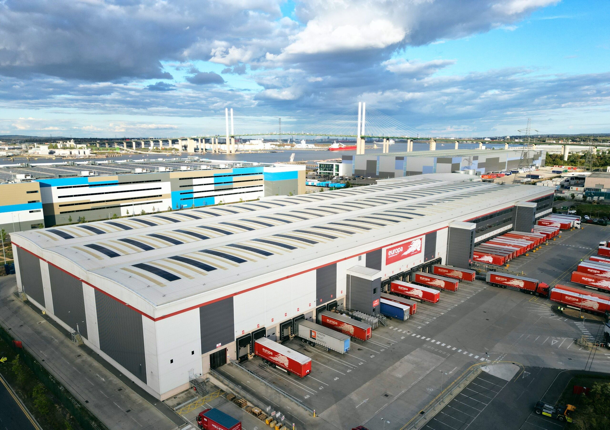 Europa and Prologis launch 600 kWp solar project at Dartford hub