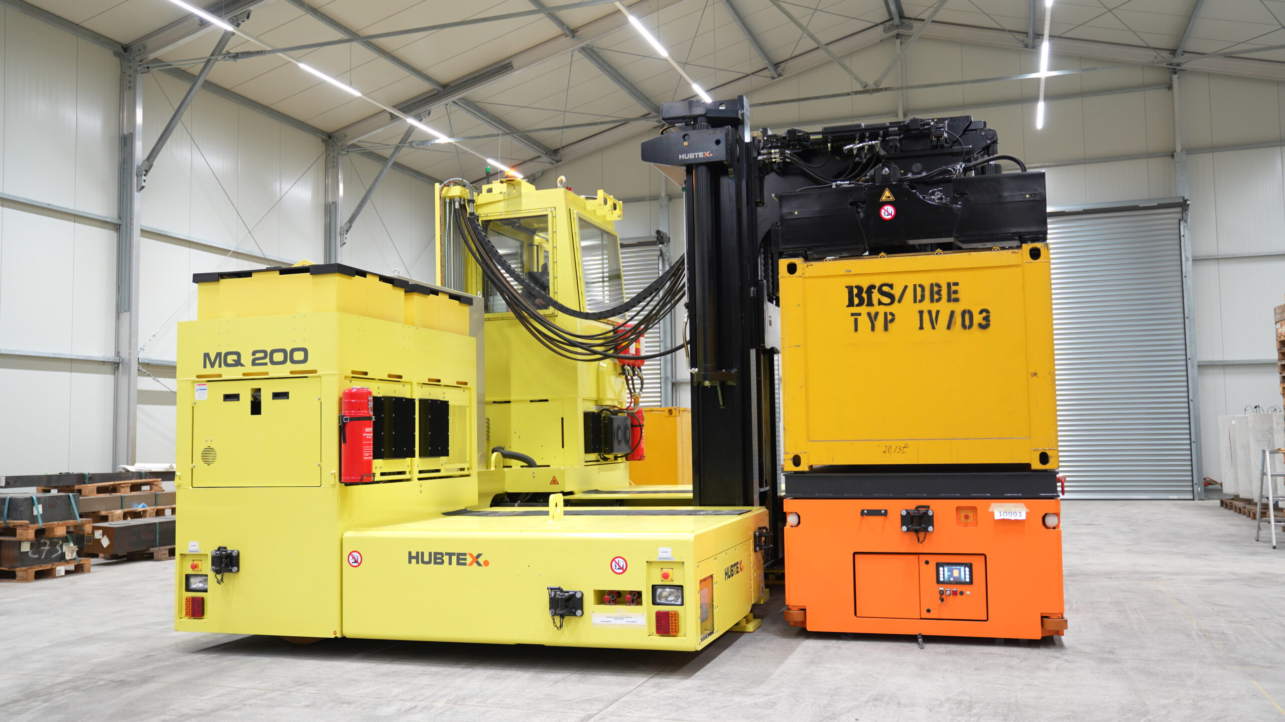 Hubtex wins complex vehicle development brief for Konrad repository